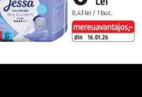 Jessa ultra dry comfort absorbante 16 buc