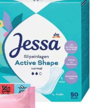 Jessa active shape absorbante zilnice 50 buc.
