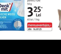 Denkmit pudră înălbitoare pentru rufe 50 g