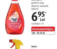 Denkmit detergent pentru vase diverse variante 500 ml