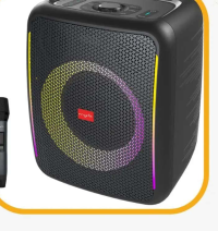 Boxa portabila MYRIA MY2410, 53W RMS, Bluetooth, IPX4, negru