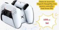 Statie de incarcare HyperX ChargePlay Duo pentru controller Dual Sense PS5