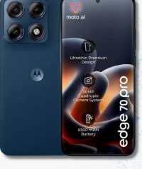 MOTOROLA Edge 70 Pro, 256GB, 8GB RAM, Dual SIM, Titan