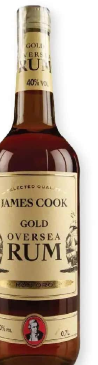 JAMES COOK Rom brun 0,7 L