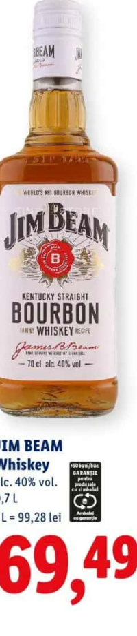 JIM BEAM Whiskey 0,7 L