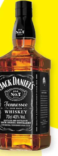 JACK DANIEL'S Whiskey 0.7L