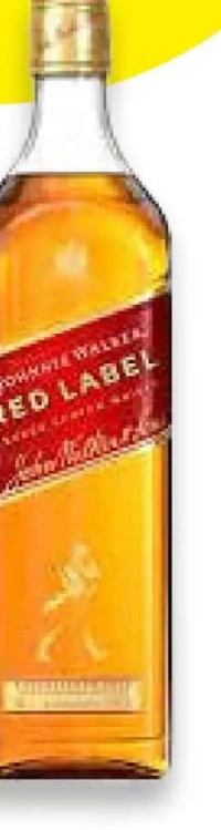 JOHNNIE WALKER Red Label Scotch Whisky 0.7L