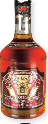 QUEEN MARGOT Scotch Whisky 3 ani 0.7L