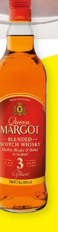 Queen Margot Blended Scotch Whisky 3 ani 0.7L