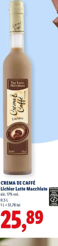 Crema di Caffè Lichior Latte Macchiato 0,5L