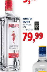 BEEFEATER Dry Gin 0,7 L