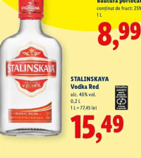 Stalinskaya Vodka Red 0,2L