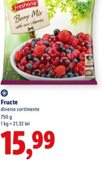 Freshona Fructe diverse sortimente 750 g