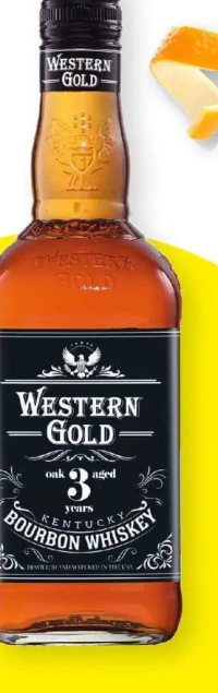 WESTERN GOLD Bourbon Whiskey 0,7 L