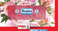 REGINA Șervețele cutie 4 straturi 96 buc