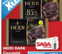 Heidi Dark Ciocolată neagră extreme / intense / espresso 75% - 85% cacao 27g