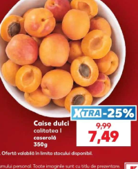 Caise dulci calitatea I caserolă 350g