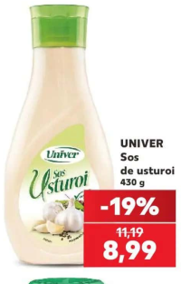 UNIVER Sos de usturoi 430 g