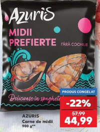 Azuris Carne de midii 900 g