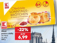 K-CLASSIC Aluat pentru chifle din făină de grâu 330 g