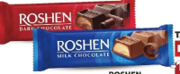 Roshen Baton Ciocolată diverse sortimente 29g - 33g