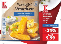 K-Classic Crochete de cartofi cu cremă brânză 600 g