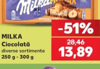 Milka Ciocolată diverse sortimente 250 g - 300 g