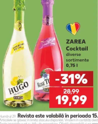 Zarea Cocktail diverse sortimente 0.75 l
