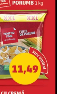 Penny XXL Fulgi de Porumb 1 kg