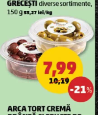 Selecție Măsline Grecești diverse sortimente 150g