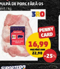 Hanul Boieresc Pulpă de porc fără os pret/kg