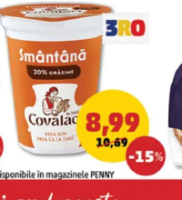 Covalact Smântână 20% grăsime 370 g