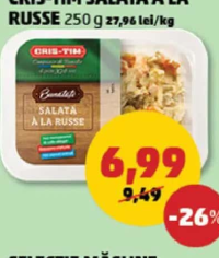 Cris-Tim Salată a la Russe 250g