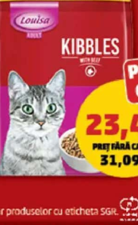 Louisa Hrană Uscată pentru Pisici 4kg