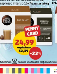 NESCAFÉ DOLCE GUSTO café au lait 16x10g / espresso intenso 16x7g