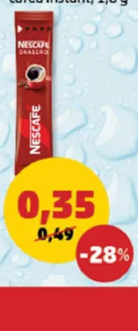 NESCAFÉ BRASERO cafea instant, 1,8 g