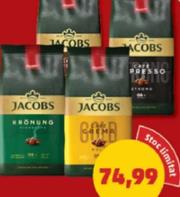 Jacobs Cafea Boabe diverse sortimente 1kg