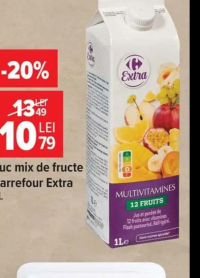 Carrefour Extra Suc mix de fructe 1 L