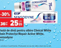 Sensodyne Pastă de dinți pentru albire Clinical White Stain Protector/Repair Active White 75 ml
