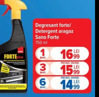 Sano Forte Degresant forte/Detergent aragaz 750 ml