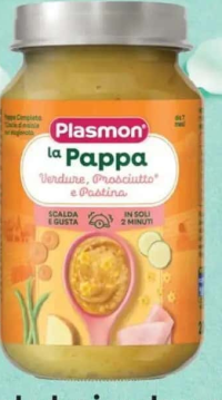 Plasmon Meniu pentru bebeluși cu legume 200 g
