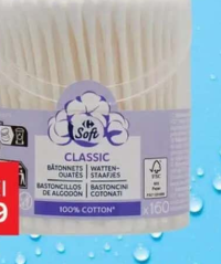 Carrefour Soft Bețișoare urechi 160 buc