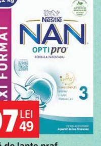 Nestle Formulă de lapte praf Nan Optipro 3 1.2 kg