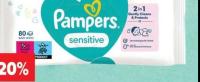 Pampers Șervețele umede sensitive 80 buc.