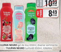 TULIPAN NEGRO gel de duș 650ml, diverse sortimente