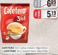CAFETERO 3in1 cafea instant 18gx10buc