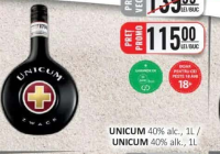 UNICUM 40% alc., 1L
