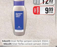 KALLOS Silver Reflex șampon colorant 350ml