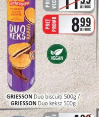GRIESSON Duo biscuiți 500g