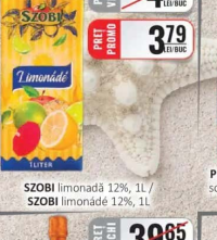 SZOBI limonadă 12%, 1L